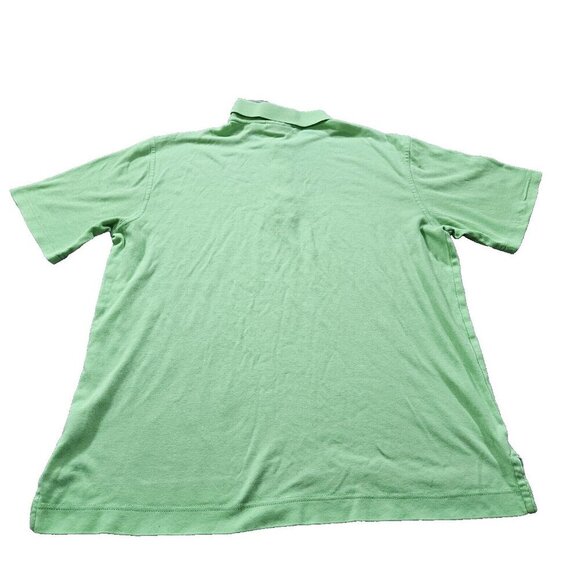 Bobby Jones Polo Mens M Lot of 2 Yellow Green Stripes Cotton Golf Athleisure - Picture 13 of 16